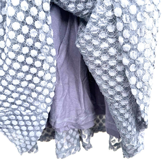 Lilka size‎ Small blue polka dot long sleeve dress lined - Picture 4 of 6